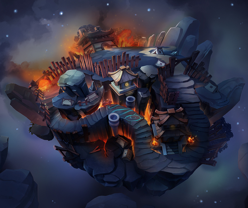 3d游戏场景设计